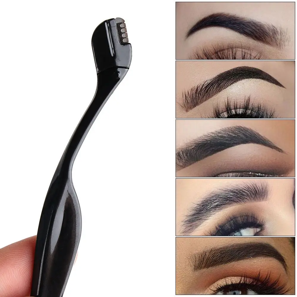 Rasoir à Sourcils Professionnel Facile à Utiliser, Outils Cosmétiques, Outils de Maquillage, EyebloggTrimmer, 2 Pièces