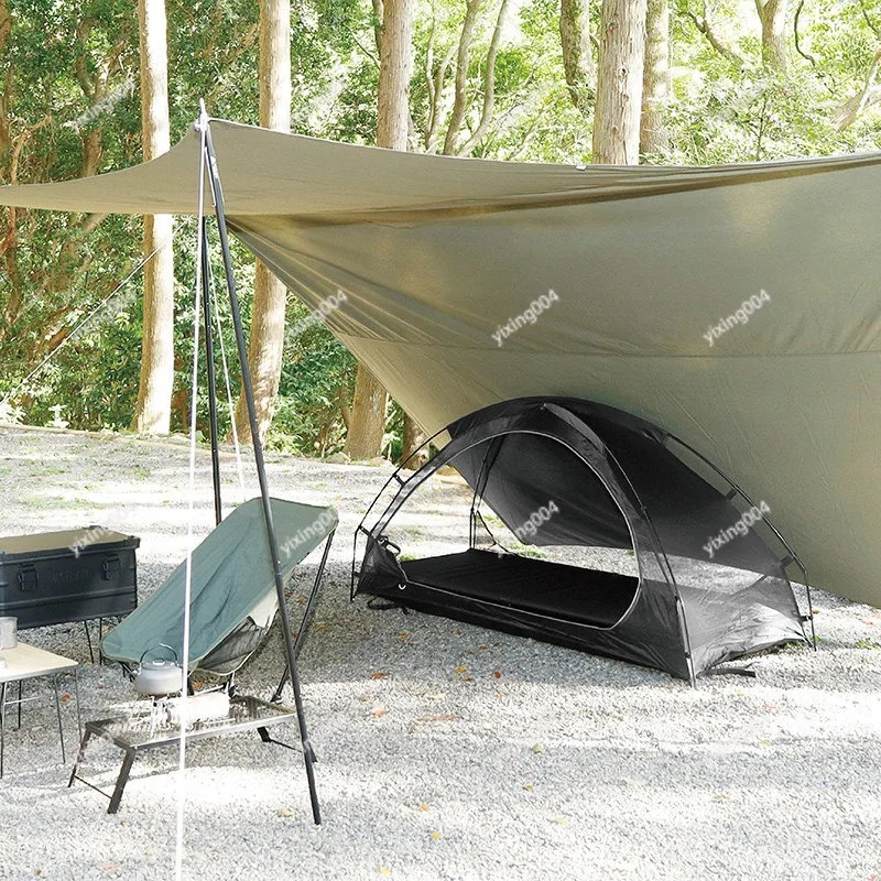Solo Camping Tent Waterproof Kangaroo Shelter for Hiking