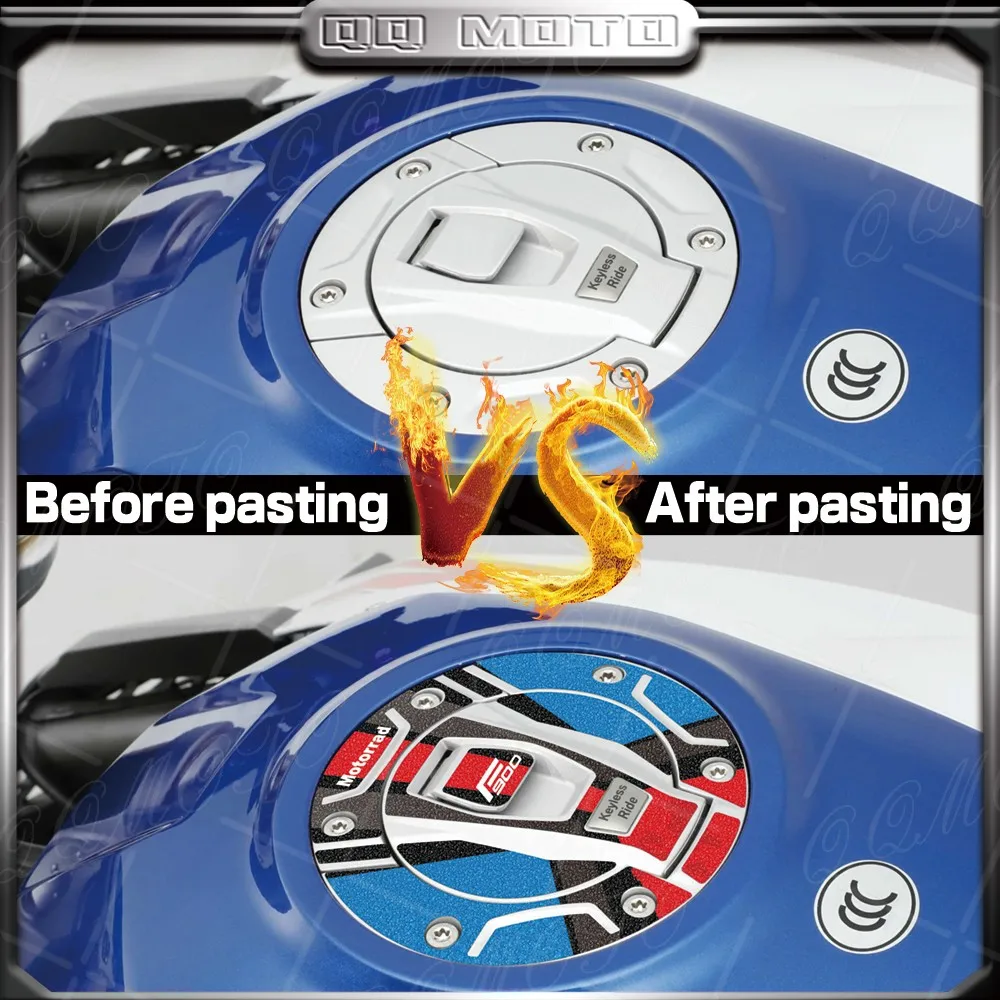 Motorcycle Sticker Gas Oil Cap Cover Protector Accessories Anti Scratch Decal For F900R F900XR F 900 R XR f 900 r f 900 xr