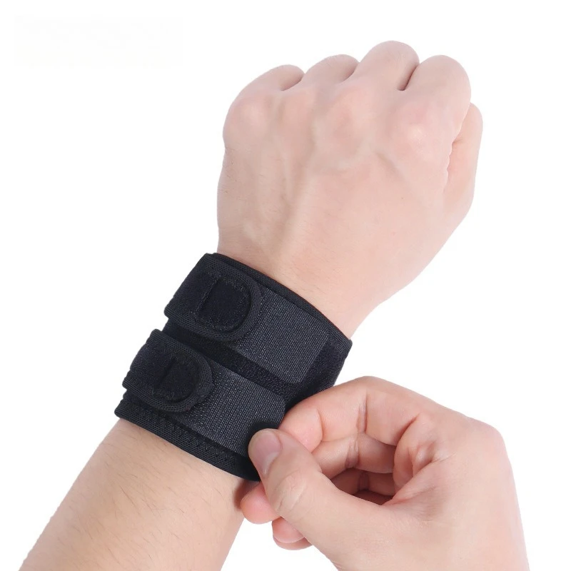 Sports Breathable Wrap Wrist Brace Thin Basketball Wrist Brace Pressurized Weightlifting Fitness Sports Elastic Bandage