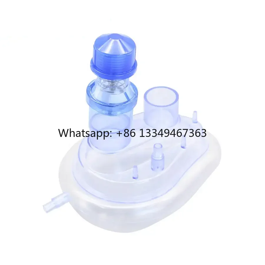 Disposable Twin Port Mask with PEEP Valve Disinfected