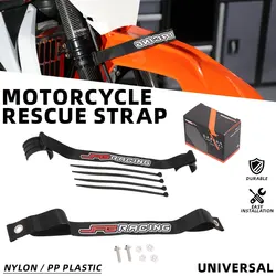 Motorcycle Front Rear Rescue Strap Pull Sling Belt Leashes For Beta 125 200 250 300 350 390 430 RR 2T 4T Off-road Pit Dirt Bike
