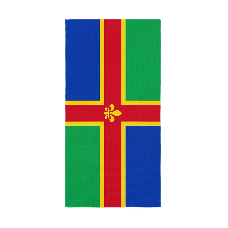 Aertemisi Lincolnshire England Waffle Beach Towel Extra Large Oversize 180cm x 90cm