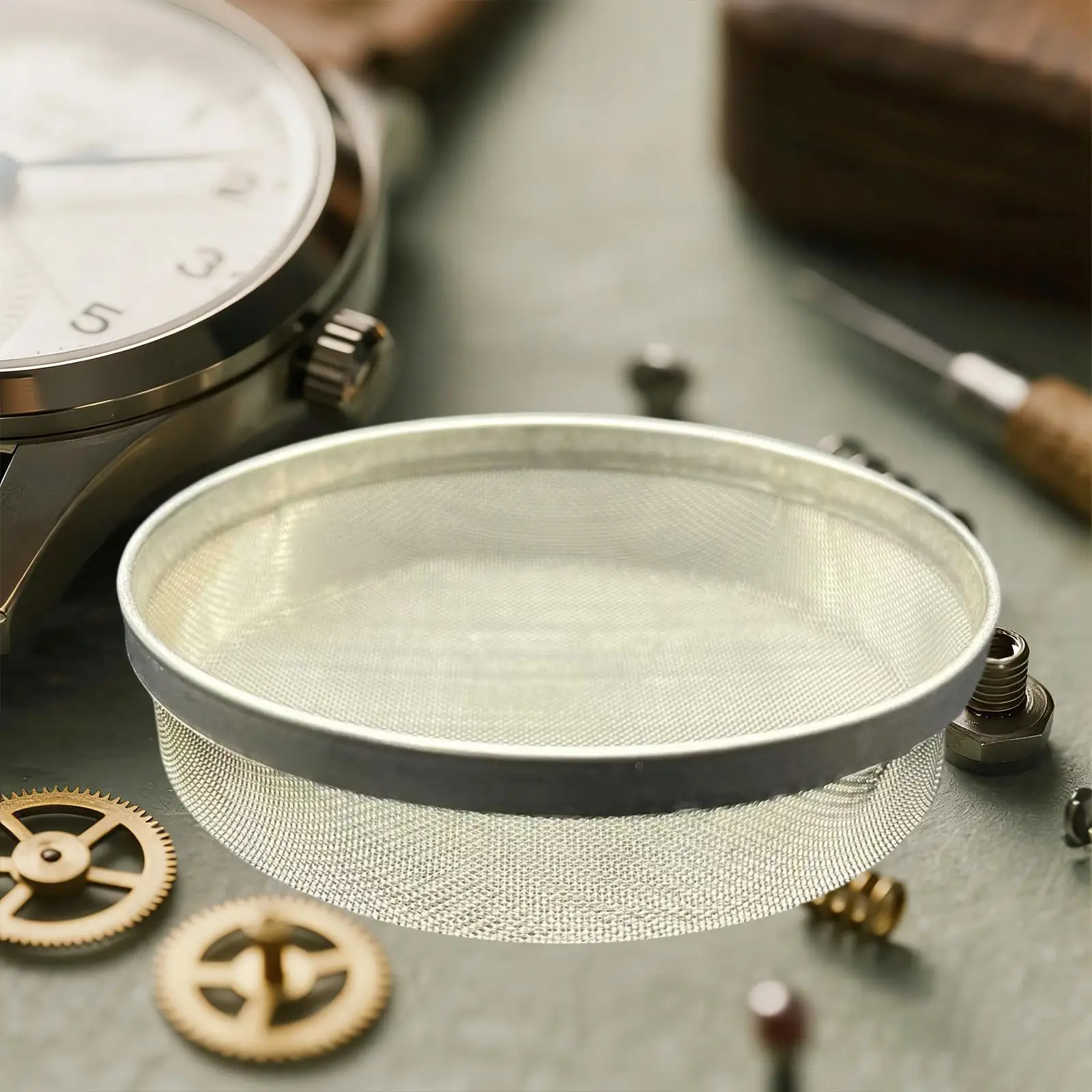 

Корзина-органайзер для чистки часов, сетчатый держатель для деталей, эффективная корзина для очистки мелких компонентов часовщика