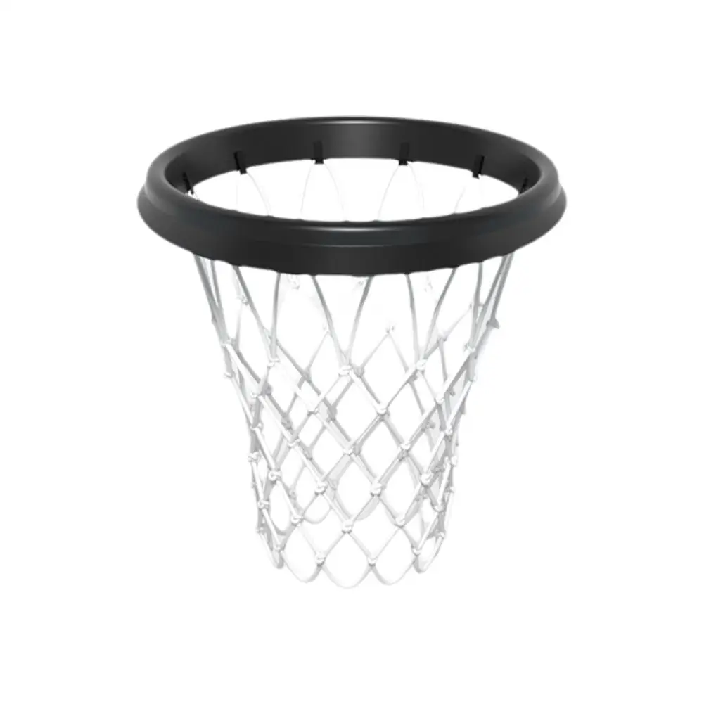 Filet de basket-ball intérieur et extérieur portable en PU, cadre professionnel, accessoires amovibles, C6r8