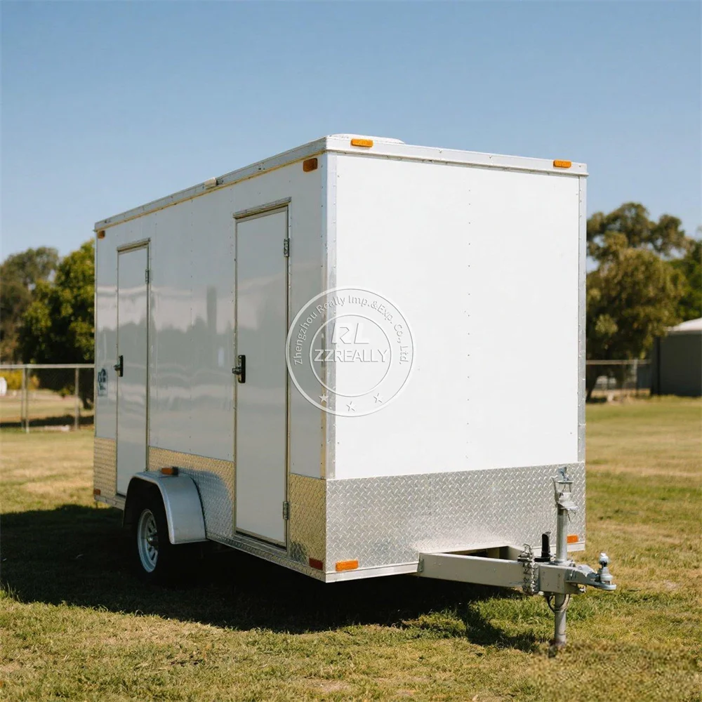 2025 Modular Mobile Toilet DOT Certification Convenient Washroom Portable Washroom Trailer Toilet Trailers