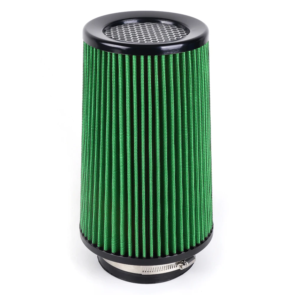 RASTP-3" 3,5" 4" Rennwagen High Flow Kaltlufteinlassluftfilter Drei Größen Konische waschbare Luftfilter 10,6" hoch OFI141 – Detail 24