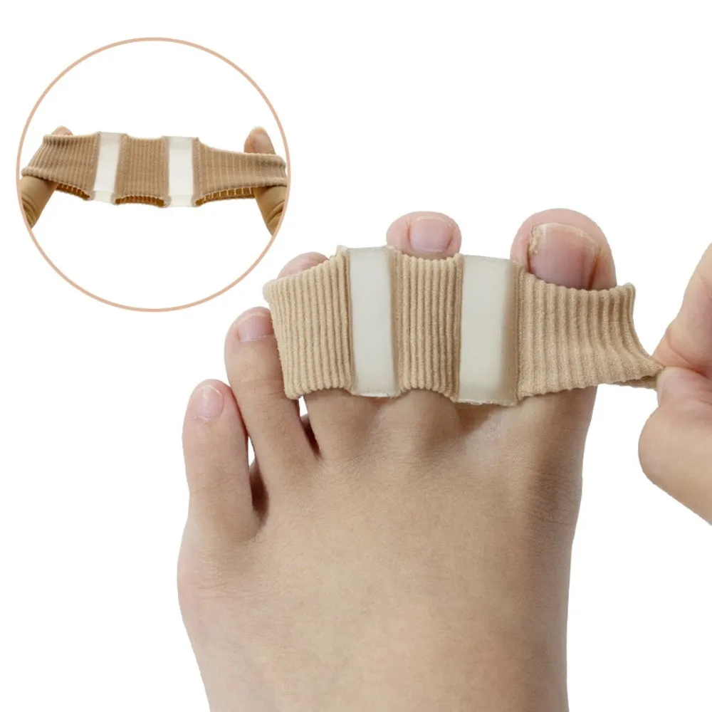 Silikon-Zehenspreizer für Hallux Valgus Bunion Corrector, Schmerzlinderung, verstellbarer Zehenspreizer für Fußpflegewerkzeuge für Frauen/Männer