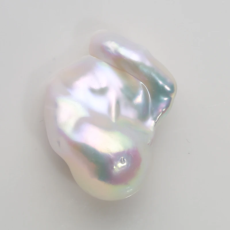 Mareora Wholesale 100% Natural Freshwater Large Baroque Pearl Loose Beads DIY Customized Pendant Ring 15-20MM+ BC