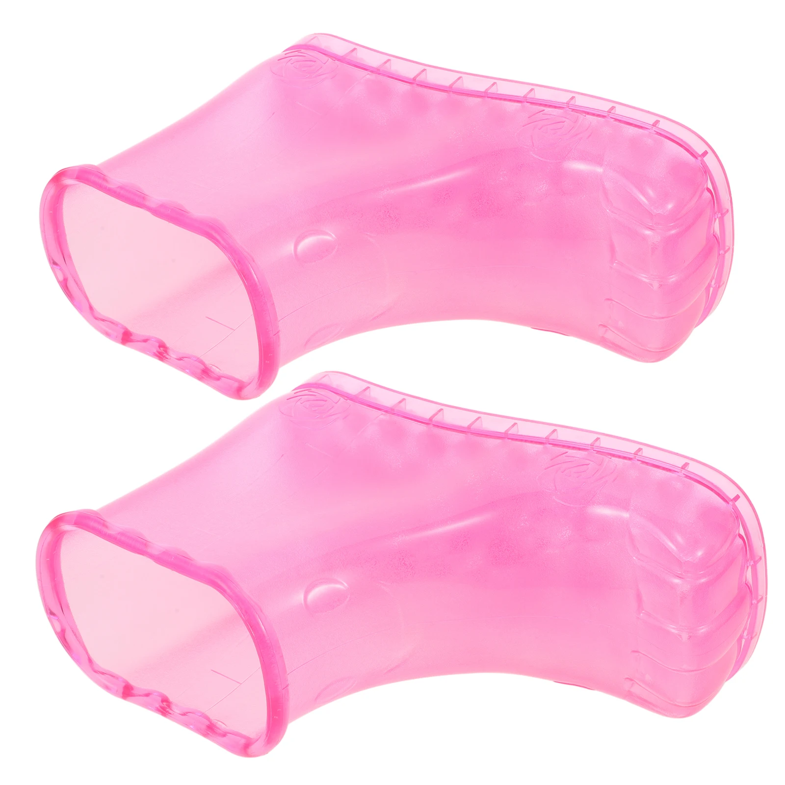

1pcs Soak Shoes PVC Bath Boot Spa Soaker Travel Tub Bath Shoe Soaking Basin Foot Care Tool Soaker Portable