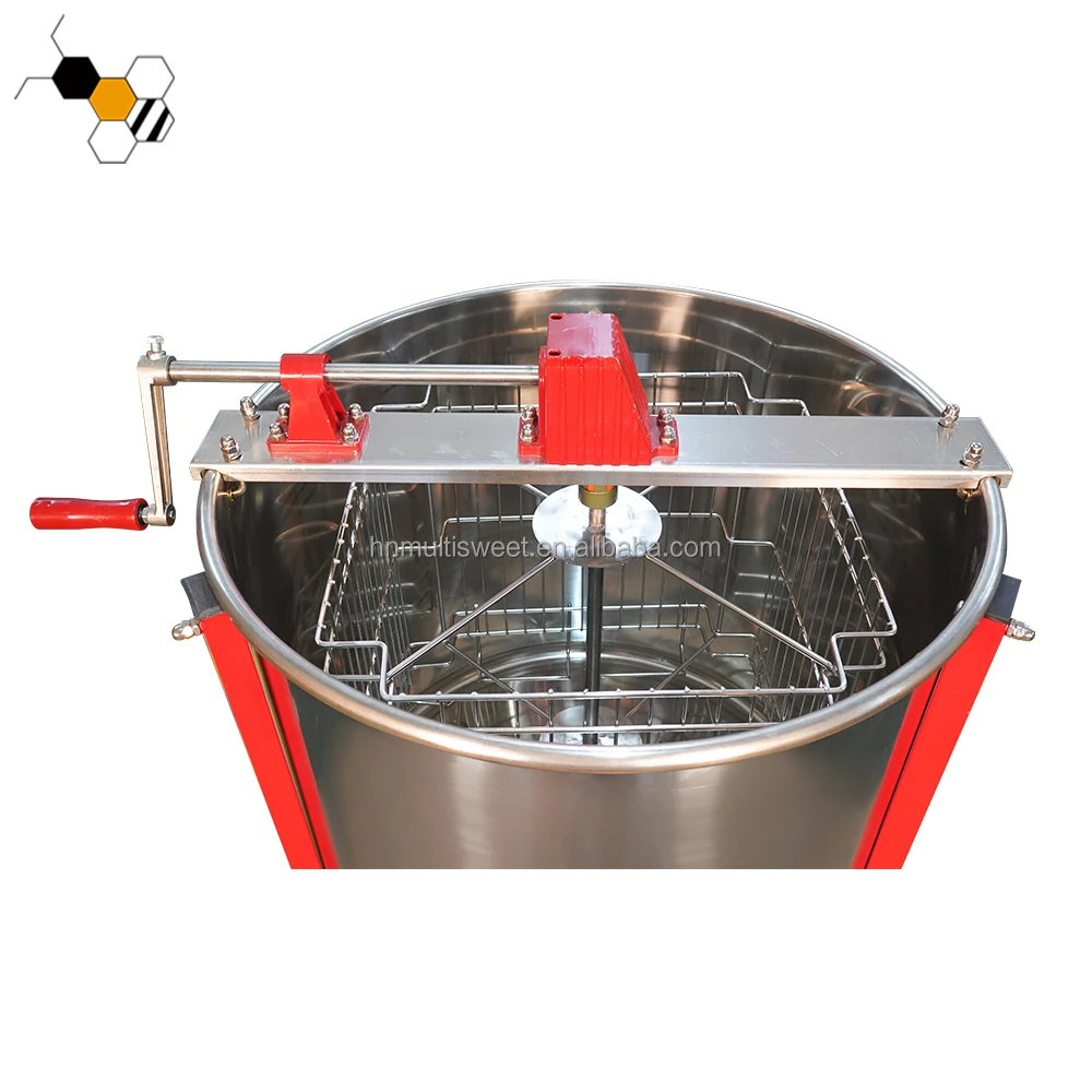 Manual /Hand Crank Honey Extractor Dadant 4 Frame Honey Extractor