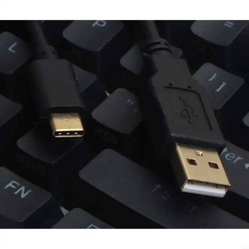Y4QF Keyboard Cáp cuộn dây cáp C tùy chỉnh cáp cuộn dây Cáp cho trò chơi phụ kiện bàn phím chơi game