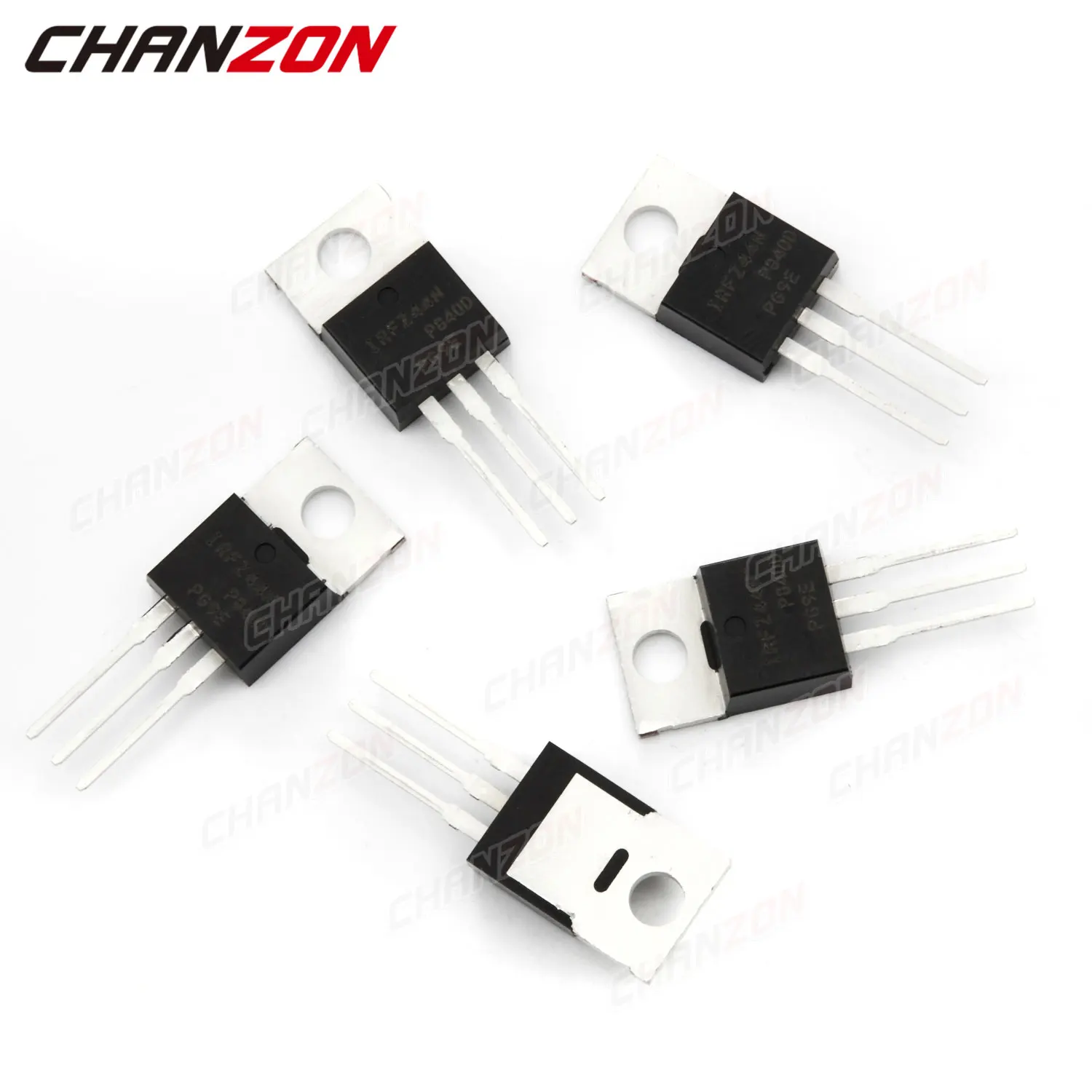 10Pcs IRFZ44N TO-220 Power SIC Mosfet Transistor Bipolar Junction BJT Powerful Triode Tube Fets DIP 49A 55V Integrated Circuits