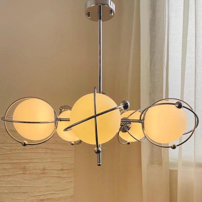 French Bauhaus Living Room Chandelier for Full Spectrum Eye Protection Space Elements Medieval Retro Bedroom Global Dining