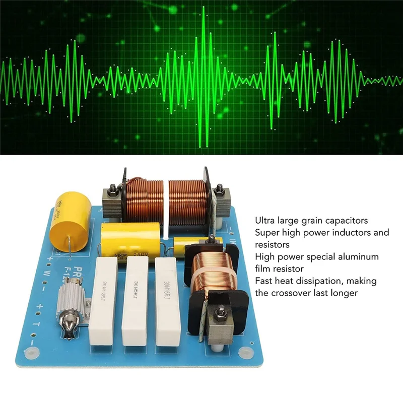 AS95-2 Way Crossover Two-Way Crossover For Double Bass 800W Maximum For Stage Conference Speaker