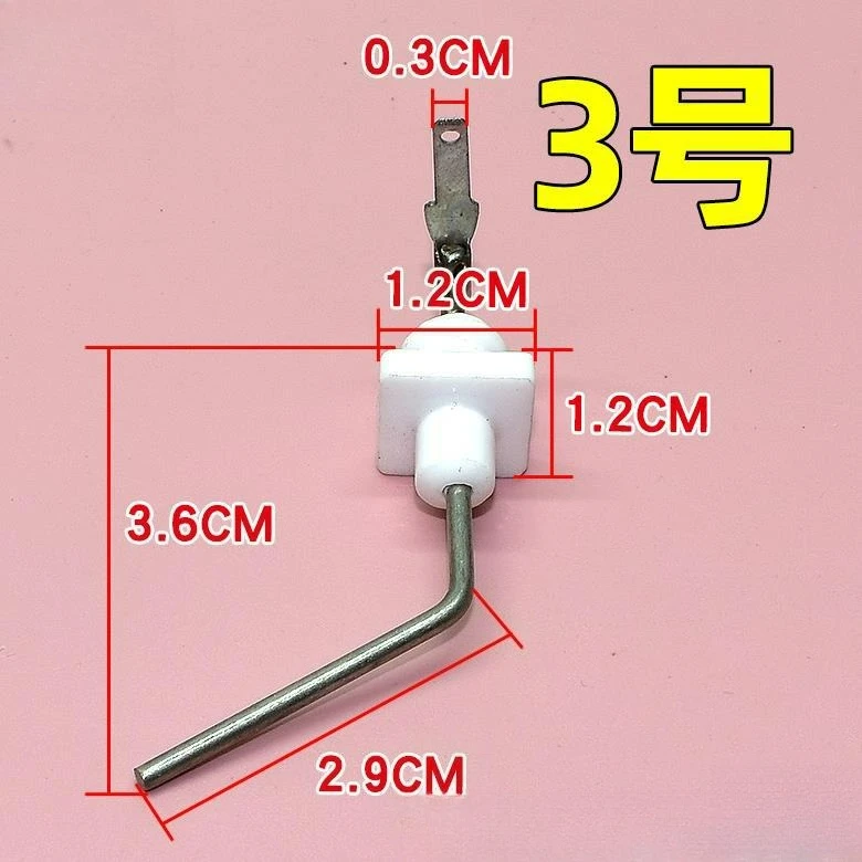 Il prodotto può essere personalizzato ago di accensione dell'asta di rilevamento della fiamma dell'ago di rilevamento dell'ago di induzione dello scaldabagno