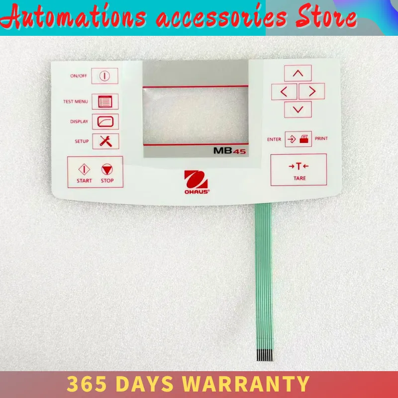 OHAUS MB45 Moisture Analyzer, Membrane Keyboard, One Year Warranty Membrane Button Switch Keypad Keyboard Touchscreen Panel