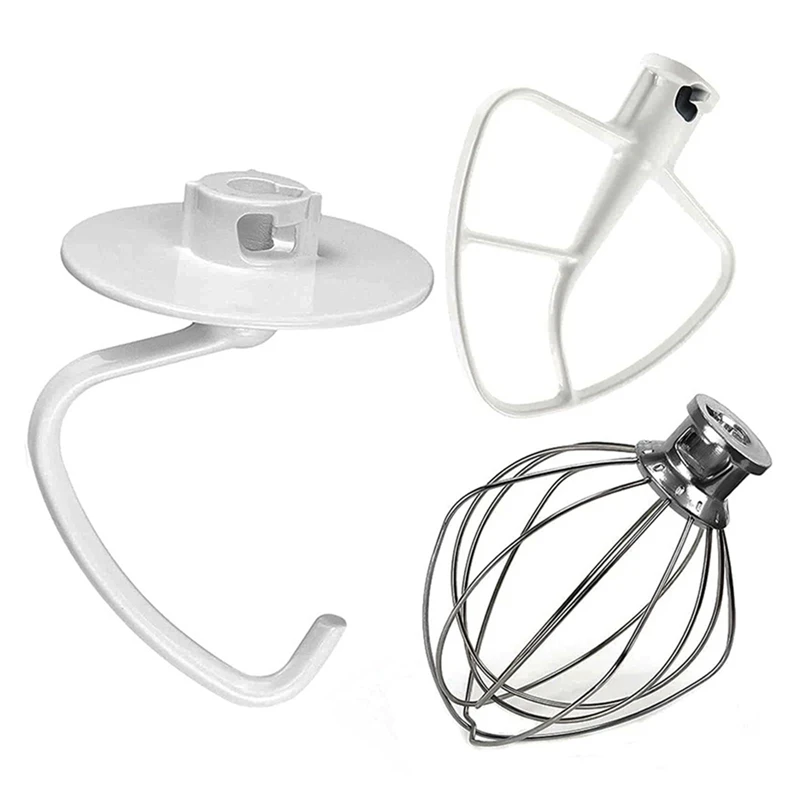 Accessoires d'aide à la cuisine pour K45B/K5THCB/K5THBS, accessoires de cuisine, accessoires de pagaie, rênes d'accessoire, tête inclinable, 4.5 à 5 qt, 1 ensemble