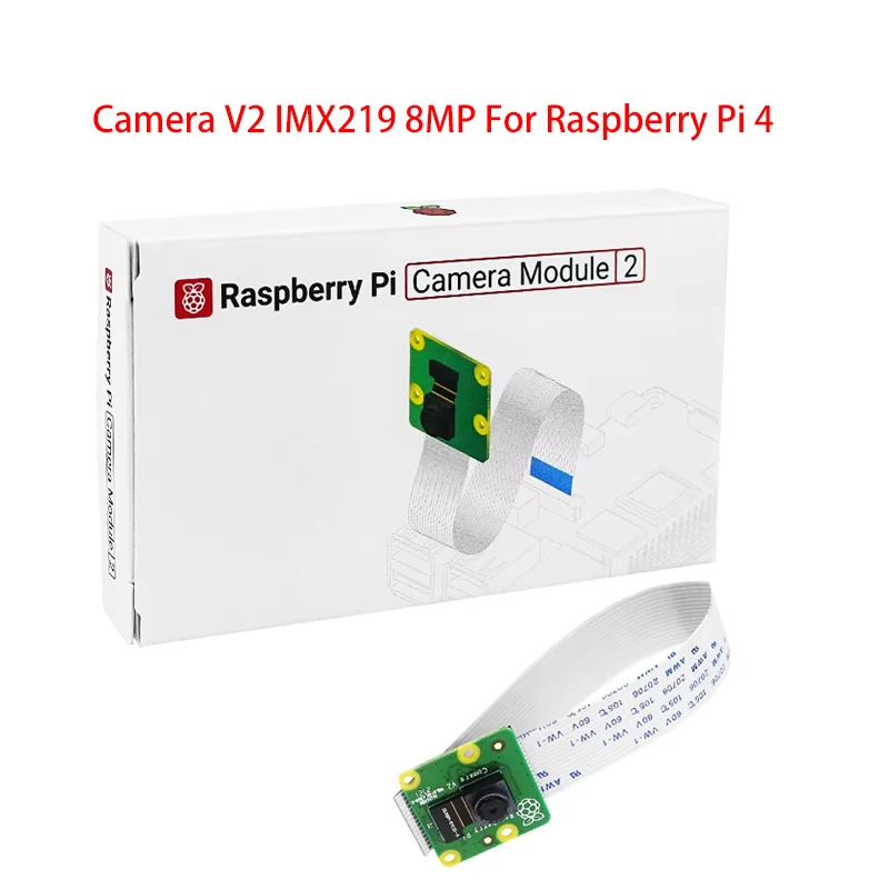 

Камера Raspberry Pi 4 V2 IMX219 8 МП, модуль веб-камеры, камера для модели Raspberry Pi 4B 3B + 3B