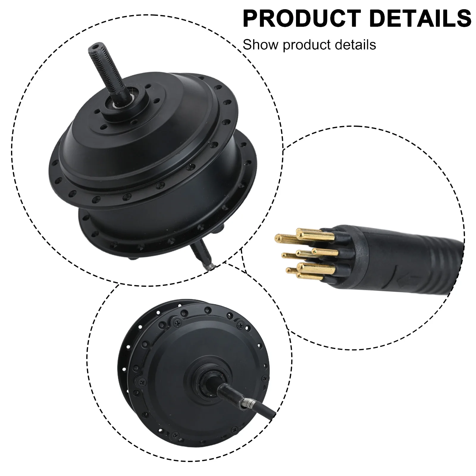 

X Двигатель примерно V V W Электрический велосипедный двигатель V V W V Мотор ступицы колеса Мотор ступицы колеса Прибл. V V W Простота использования и установка