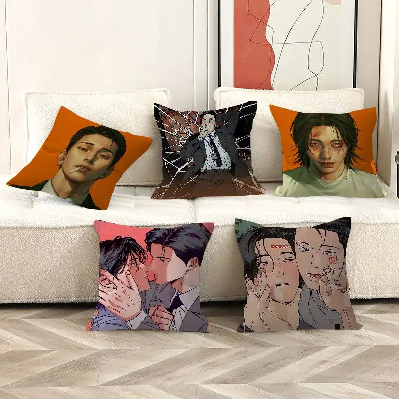 Peace of God bl Anime Personalized picture text home decorative pillows Household Gifts 45x45cm