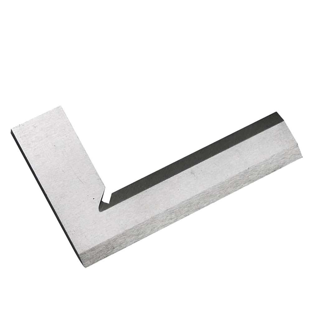 Professional Steel Try Square Ruler 90 Degree Layout Measurer Tool for Carpentry and Assembly Tasks
