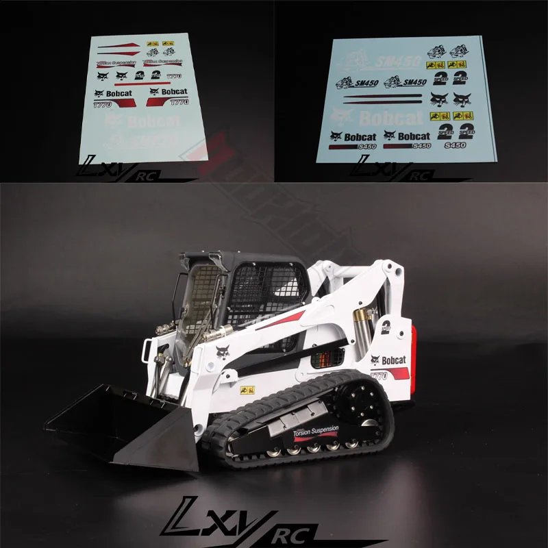 

Наклейка для масштаба 1:14 Bobcat RC игрушечная модель с дистанционным управлением для SM450 SM770 наклейки для воды наклейка радиоуправление игрушечные наклейки