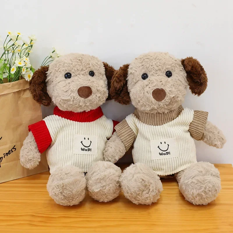 

35/50/65 см милая подушка для щенка бродячих собак, плюшевая игрушка, милая мягкая кукла, украшение для дома, подарок на день рождения для ребенка