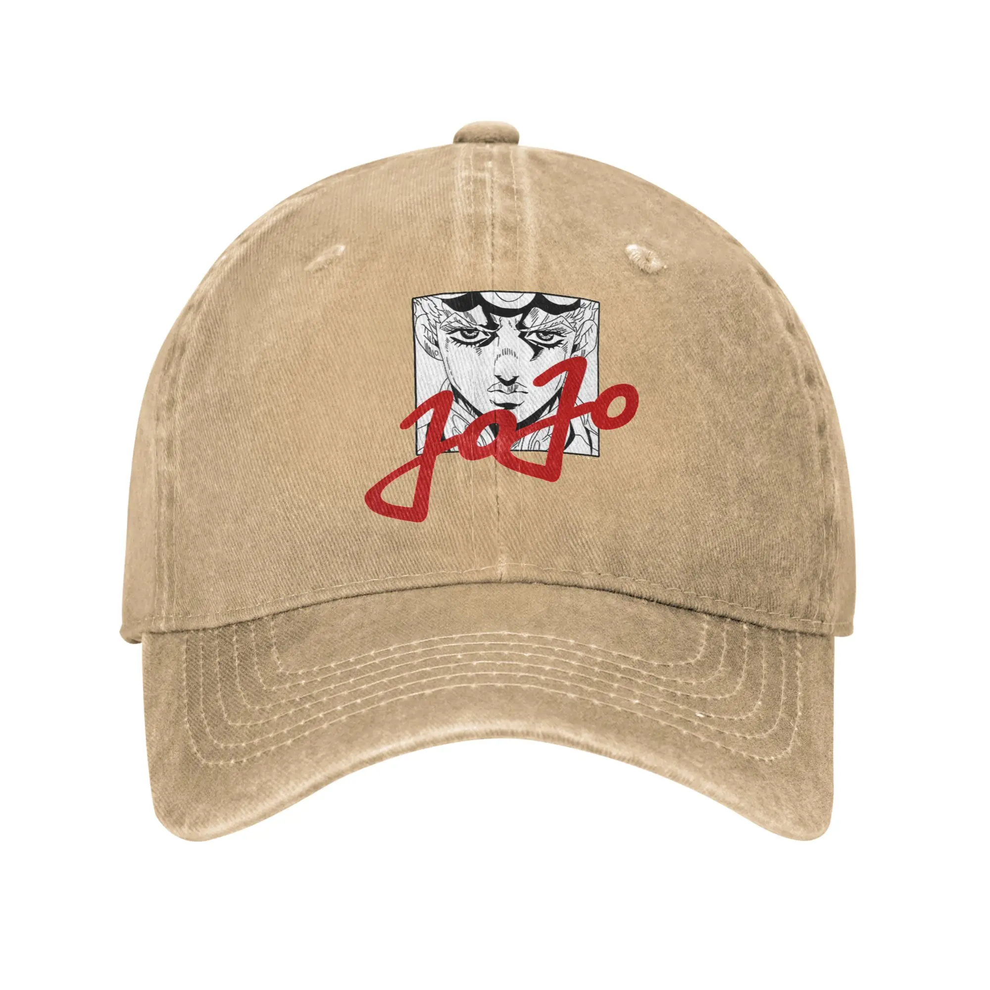 JoJo Bizarre Adventure Giorno Cap  Crazy Baseball Cap Hats Visor Protection Snapback Cotton tops gorras