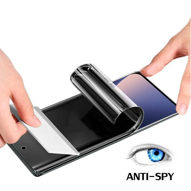 Anti Spy Privacy Hydrogel Film For Vivo T1 T1X T2X V15S v2026 V2027 V2029 V2111 Y01 Screen Protector