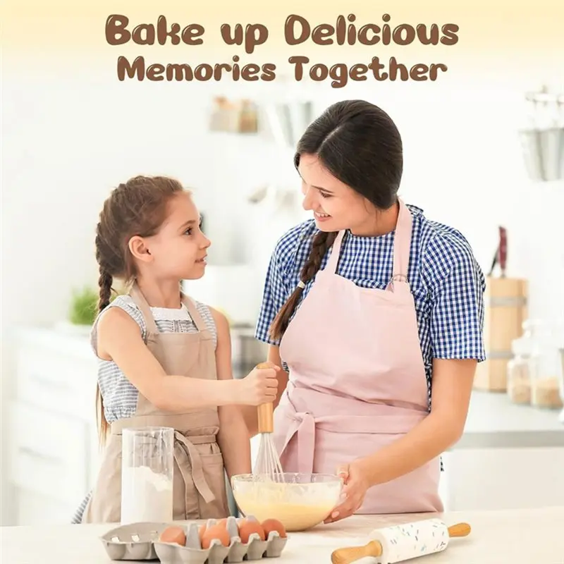 Wooden Kids Knife And Toddler Baking Set For Real Cooking 6 PCS Montessori Toddler Kitchen Tools, Cooking Cutting Board