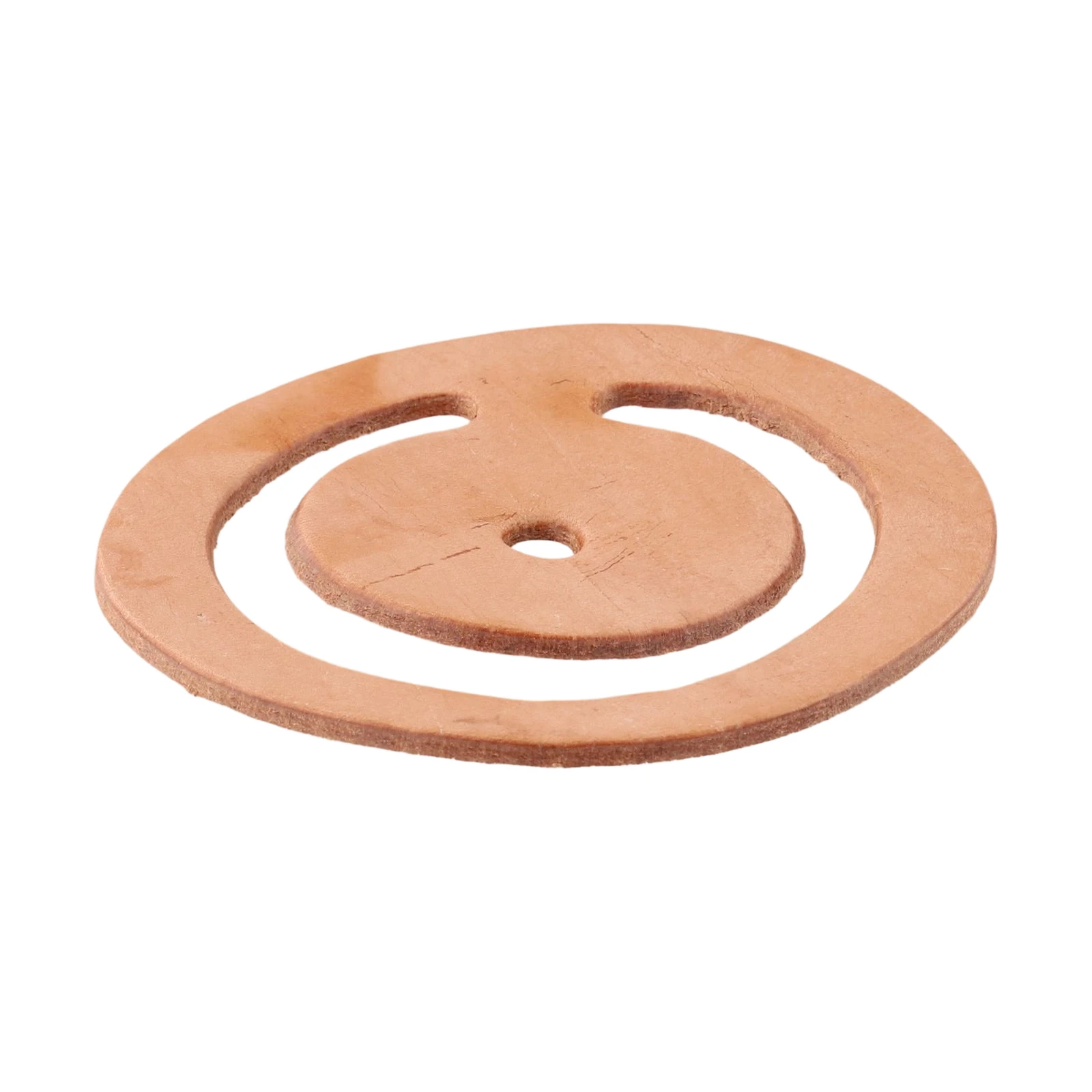 2 Pieces Leather Lower Valve Replacement for Pitcher Spout Pump Hand Press Pump Easy to Replace and Designed for Pump Longevity