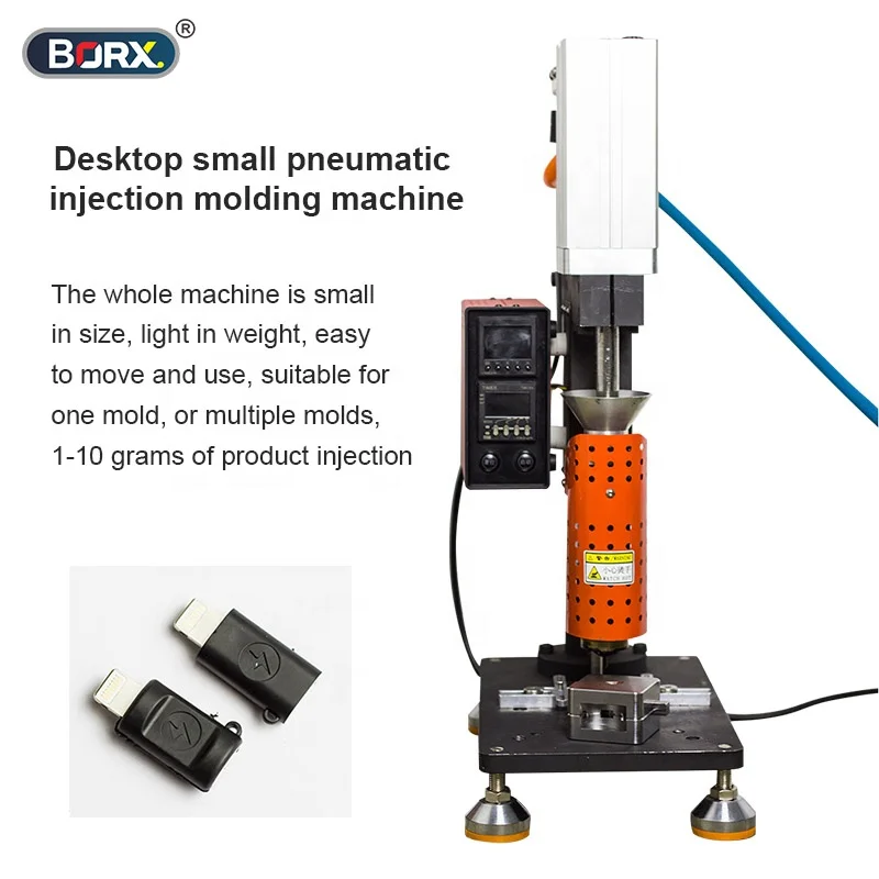 Desktop Small Semi Automatic Injections Molding Machine 400 Degrees Tiny Plastic Injections Machine