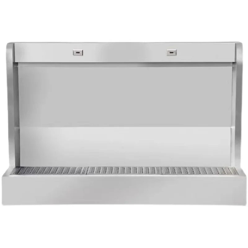 vertical pedal floor urinal school public stainless steel urinal slot