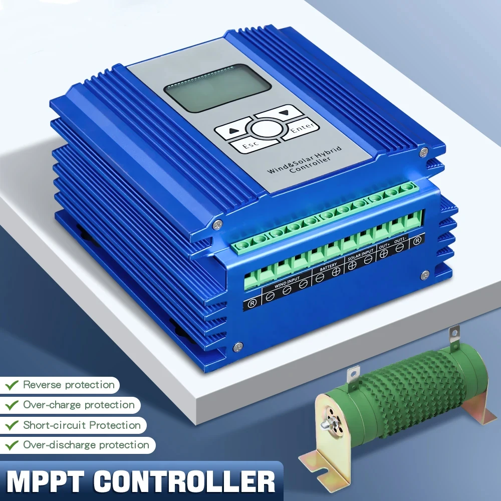 

3000W Hybrid Controller Super Boost Charging 12V 24V 48V With Dump Truck For Outdoor Camping Of Wind Turbines Generators
