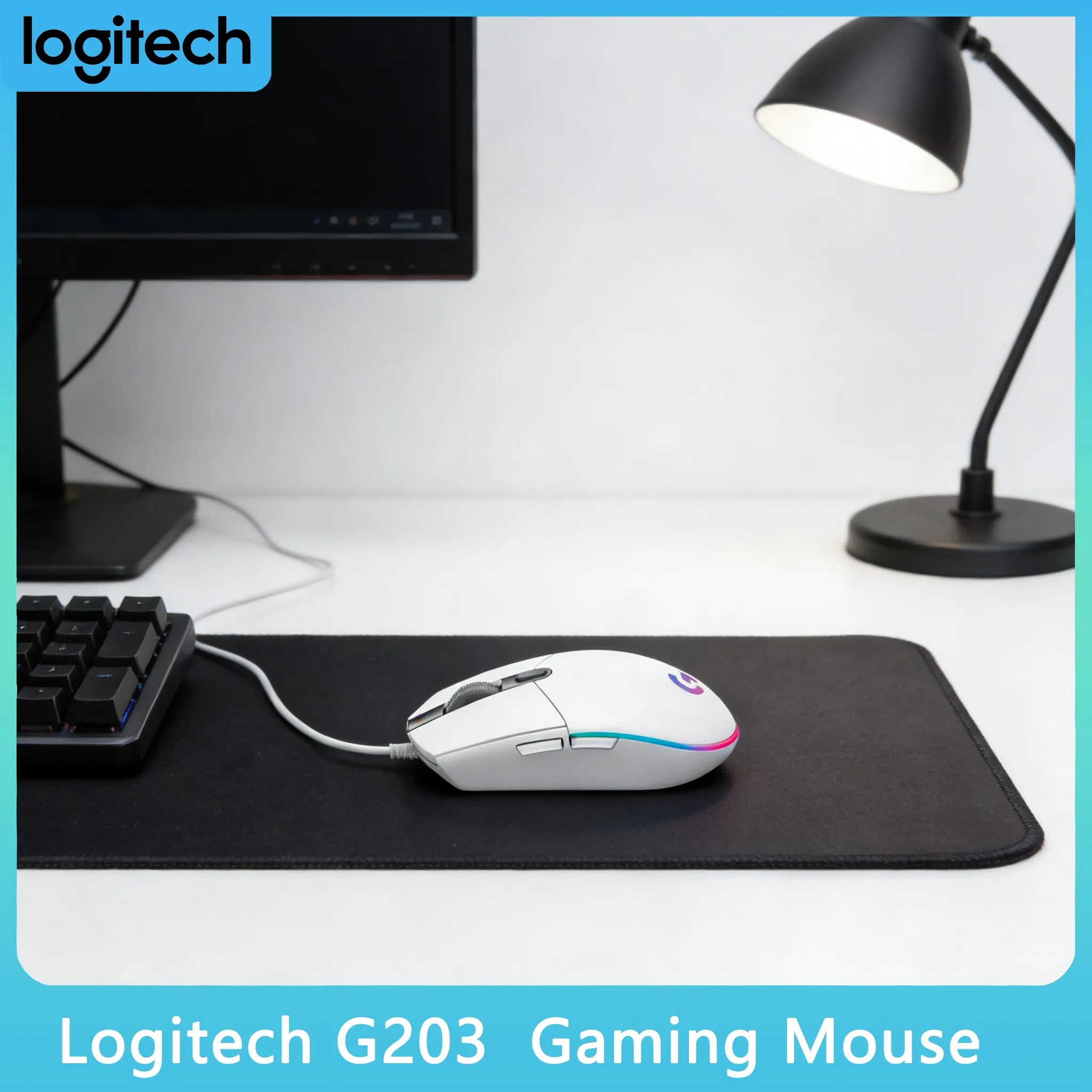 

8000 DPI Logitech G203 Gaming Mouse for Pro Gamers