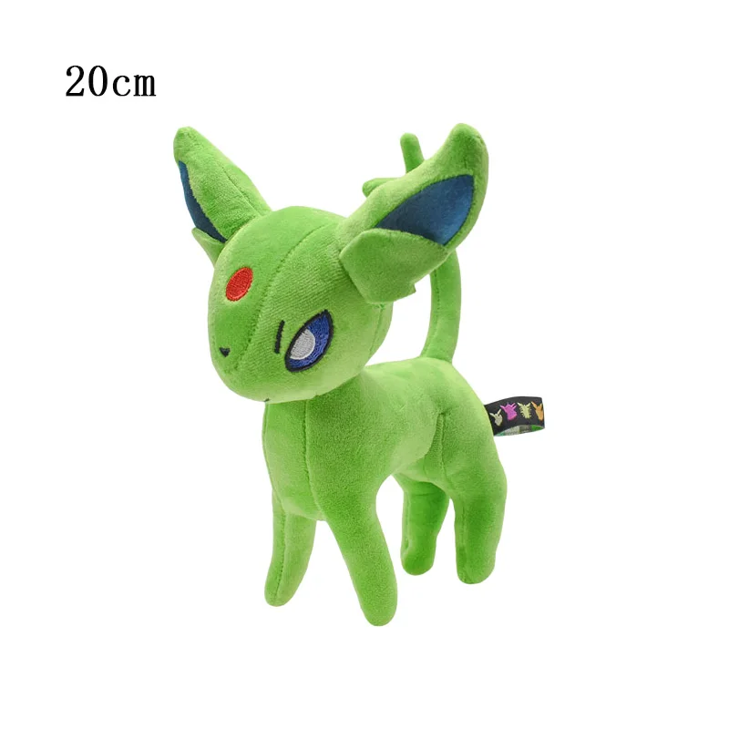 11-20cm Pokemon Eeveelution Plush Stuffed Toys Eevee Umbreon Vaporeon Cartoon Figures Keychain Pendant Dolls Baby Birthday Gifts