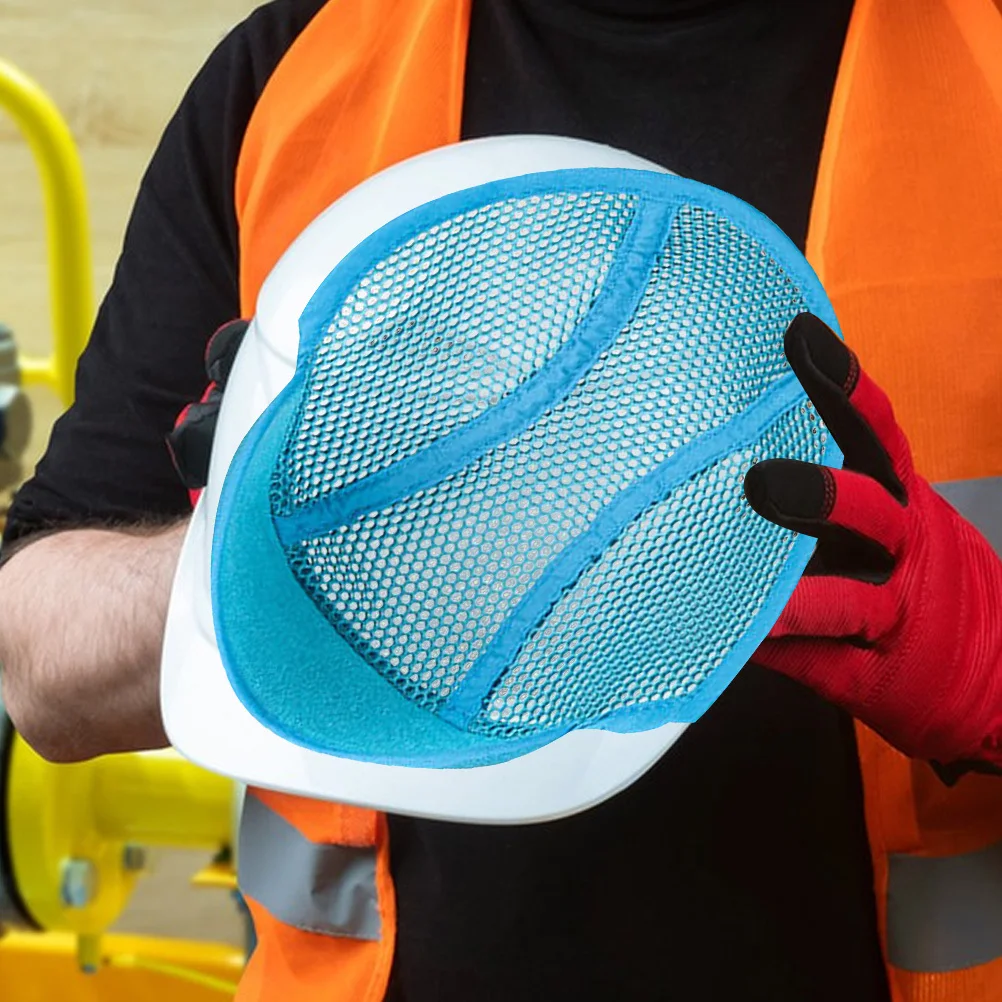 

2pcs Safety Cap Liner Premium Polyester Hard Hat Insert Liner Breathable Sweatband For Construction Welding Safety Head