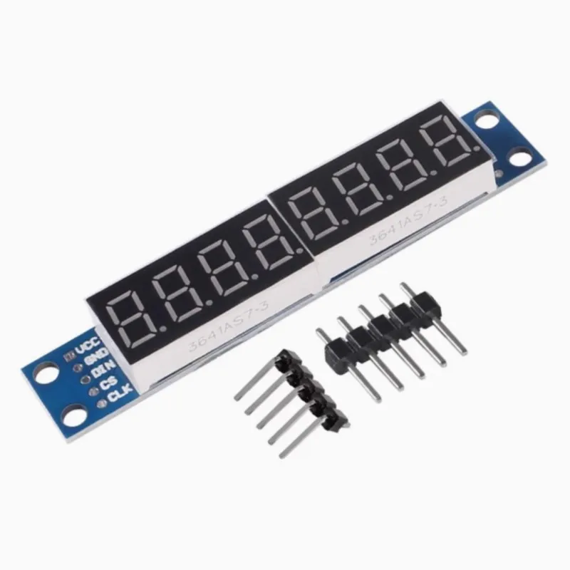 8-bit Digital Display Module MAX7219 LED Display Supports Cascaded 8-bit Serial 3 IO Port Control