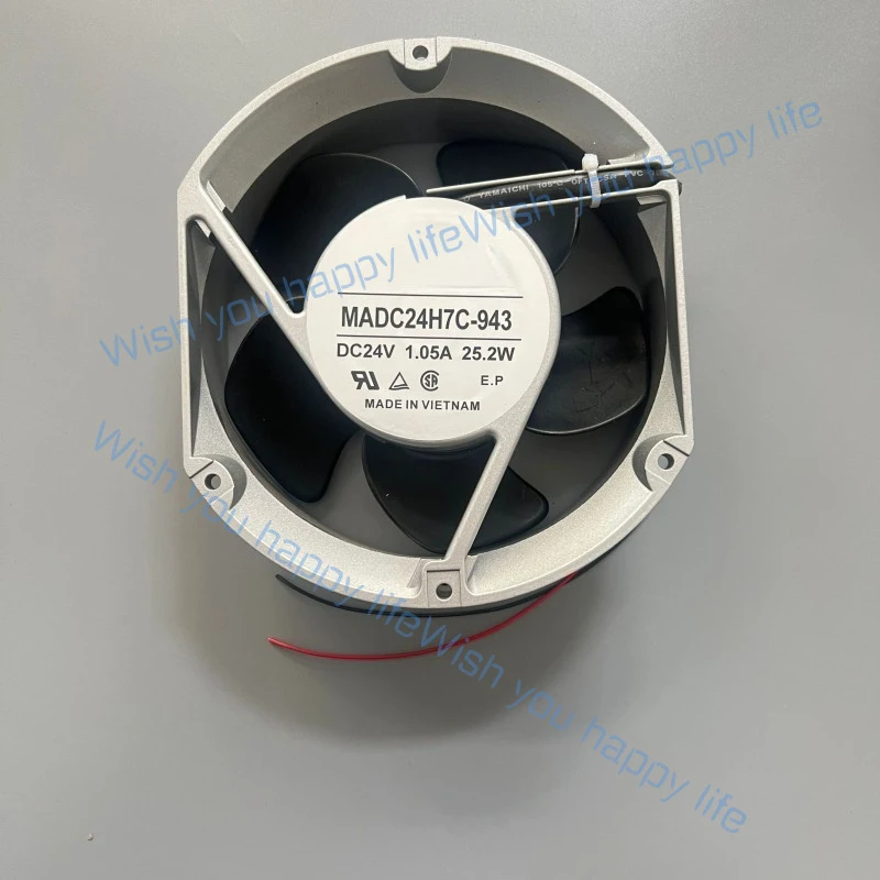 N... for Servo MADC24H7C-943 DC 24V 1.05A 25.2W 2 for Wires Axial Cooling Fan