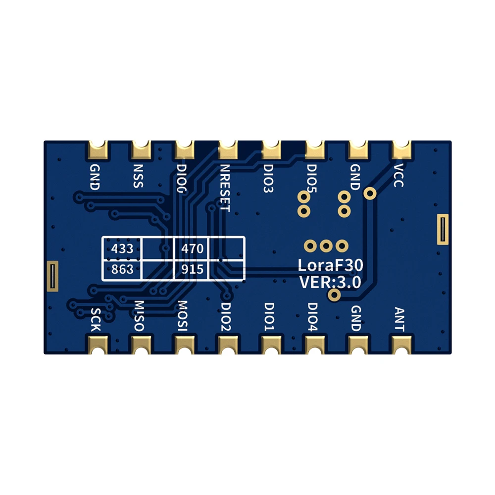 Imagem -03 - Módulo rf sem Fio Sx1276 1w 56km Alta Sensibilidade139 Dbm 868mhz 915mhz Peças