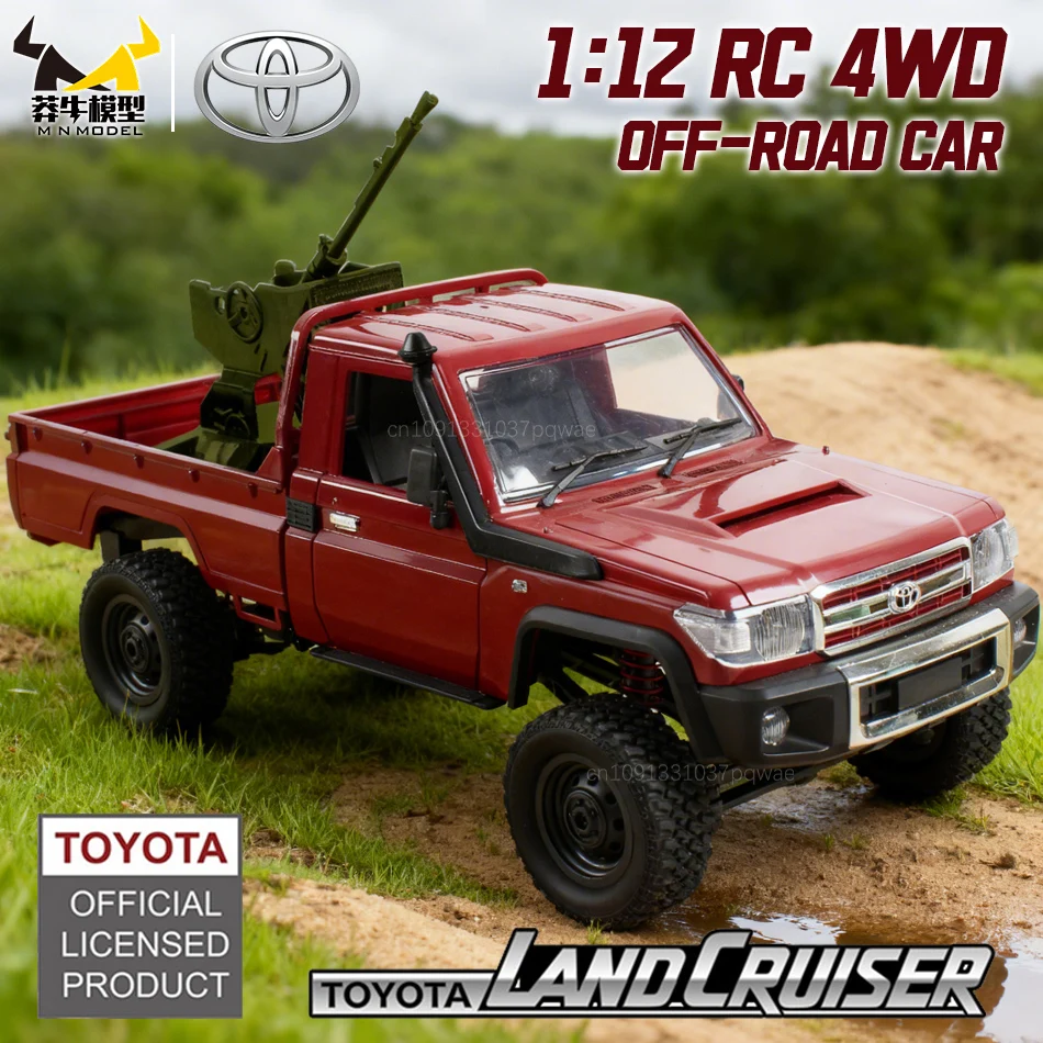 

Радиоуправляемая модель MN 1:12 LC79: Внедорожный военный грузовик-краулер на полном приводе для взрослых, игрушка для бездорожья