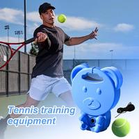 Training Equipment With String Balls Tennis Rebound String Ball Set Tennis Single Player Trainer With String Rebound For Garden