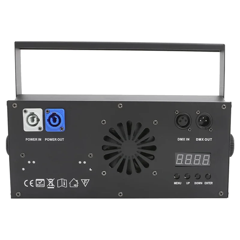 1個 LED 2in1 COB 200W クールウォームホワイト照明 2アイ DMX512 ステージライト ディスコパーティー クリスマス 観客用ライト