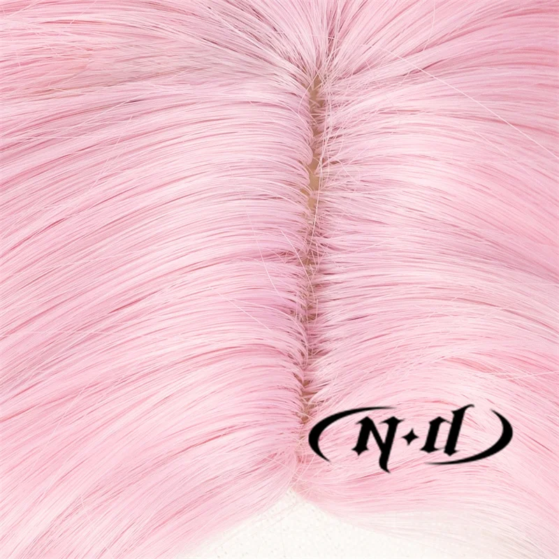 ND ميتسوكي كيريو شعر مستعار تأثيري أنيمي الرياح قواطع تأثيري الوردي الانفجارات الشعر ل Comic Con هالوين حفلة مقاومة للحرارة الاصطناعية