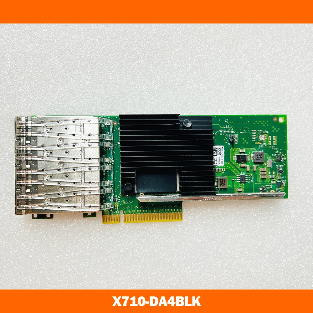 

Для Intel X710-DA4BLK четыре порта 10G волоконно-оптическая сетевая карта 10G SFP + X710-DA4G1P5