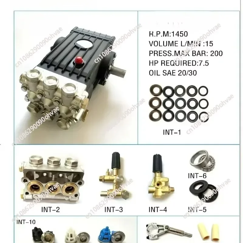 for Interpump WS201 for pressure washer High Pressure Pump Spare Parts