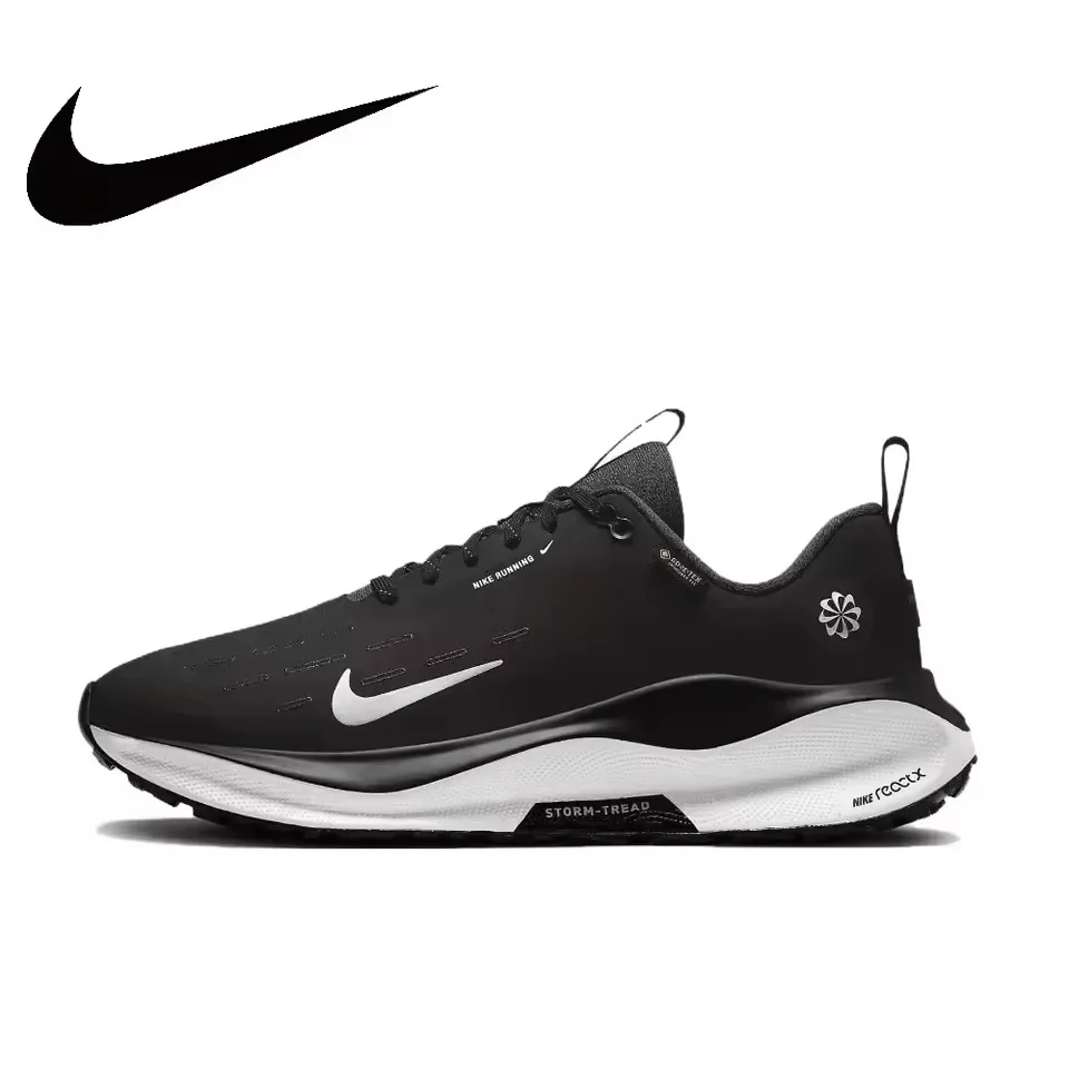 NIKE Original Man sneakers New Arrival React Infinity Run Flyknit 4 GTX Low Shock-absorbing and wear-resistant shoe