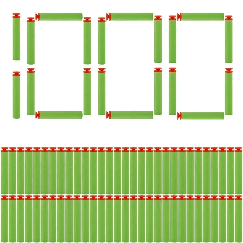 الأخضر مصاصة رئيس الرصاص 7.2 سنتيمتر ل N-سترايك النخبة سلسلة الناسفون رغوة إيفا عبوة السهام الاطفال لعبة البنادق الملحقات #1