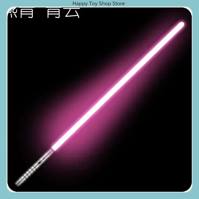 Yanqing 78-92cm Metal APP Control Pixel Telescopic Color Changing Luminous Sword Toy Cosplay Prop Gift